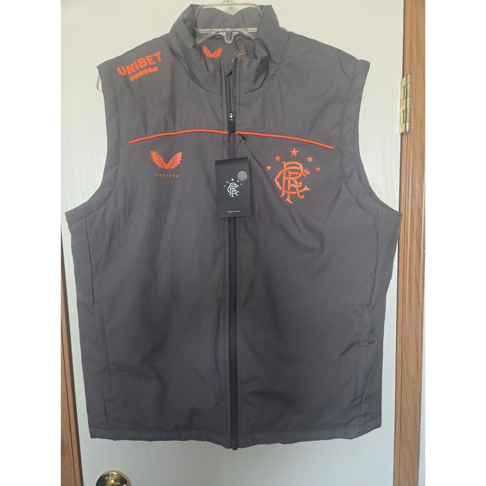 Castore Glasgow Rangers Gilet/Vest NWT